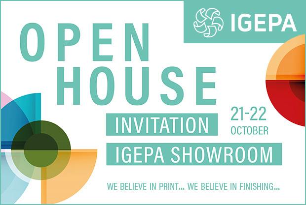Open house invitation, 21-22 october Igepa showroom