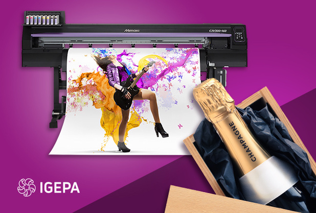 Igepa beloont investeringsdurf met.... magnum(s) champagne !