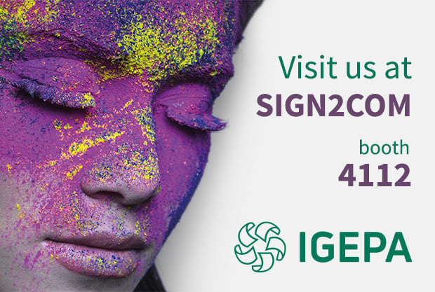 Cette année, vous pourrez nous retrouver au salon sign2com!