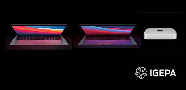 Igepa distribue désormais également les premiers Mac avec la puce Apple silicon M1