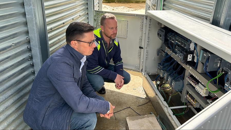 Extension intelligente du parc de silos axée sur les capacités et le contrôle